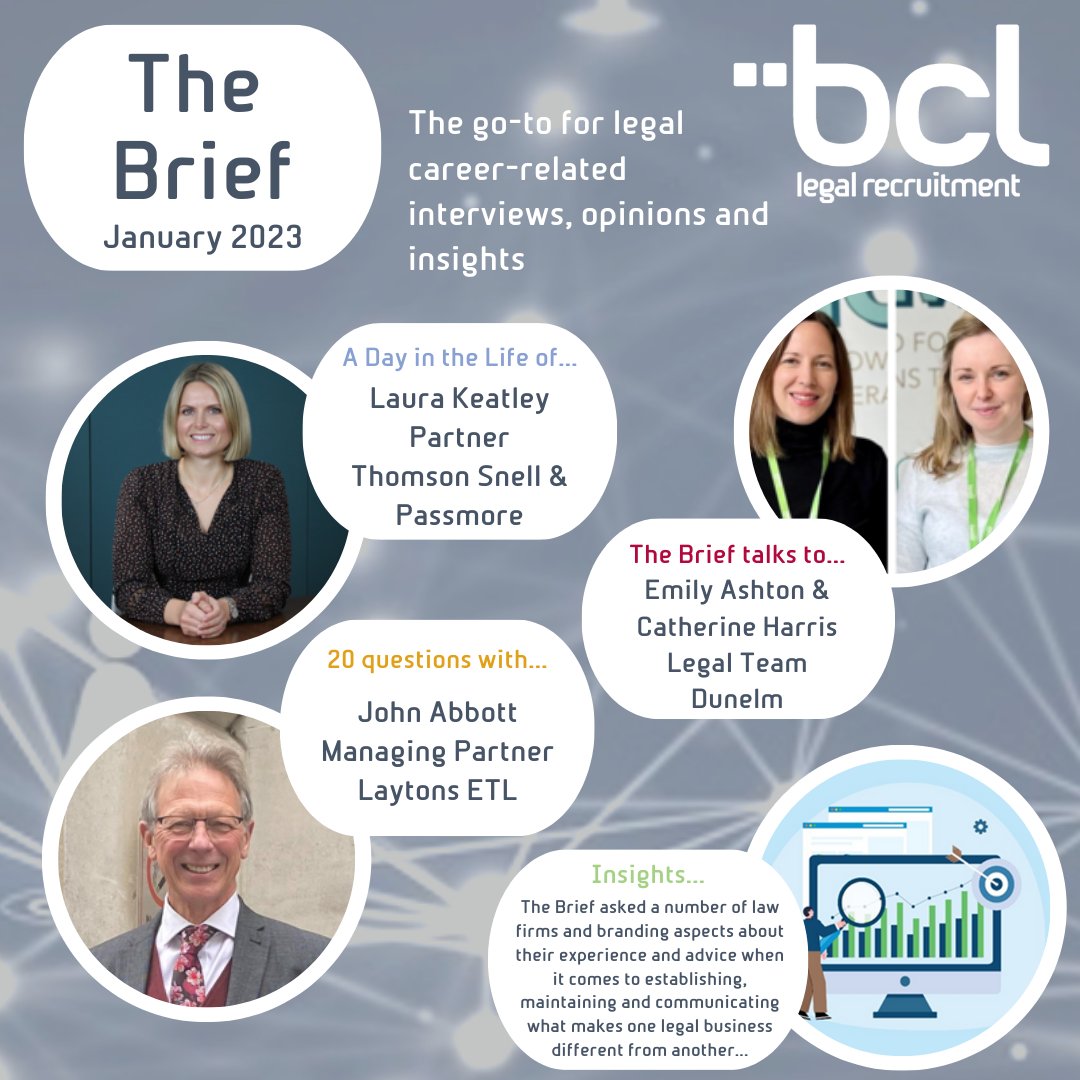 Our January Brief has launched this week! Read the latest articles here: lnkd.in/g2rMUba . Hear from Laura Keatley, John Abbott FCIArb, Emily Ashton and Catherine Harris from the legal team Dunelm in the latest edition. Many thanks to all our contributors! #TheBrief