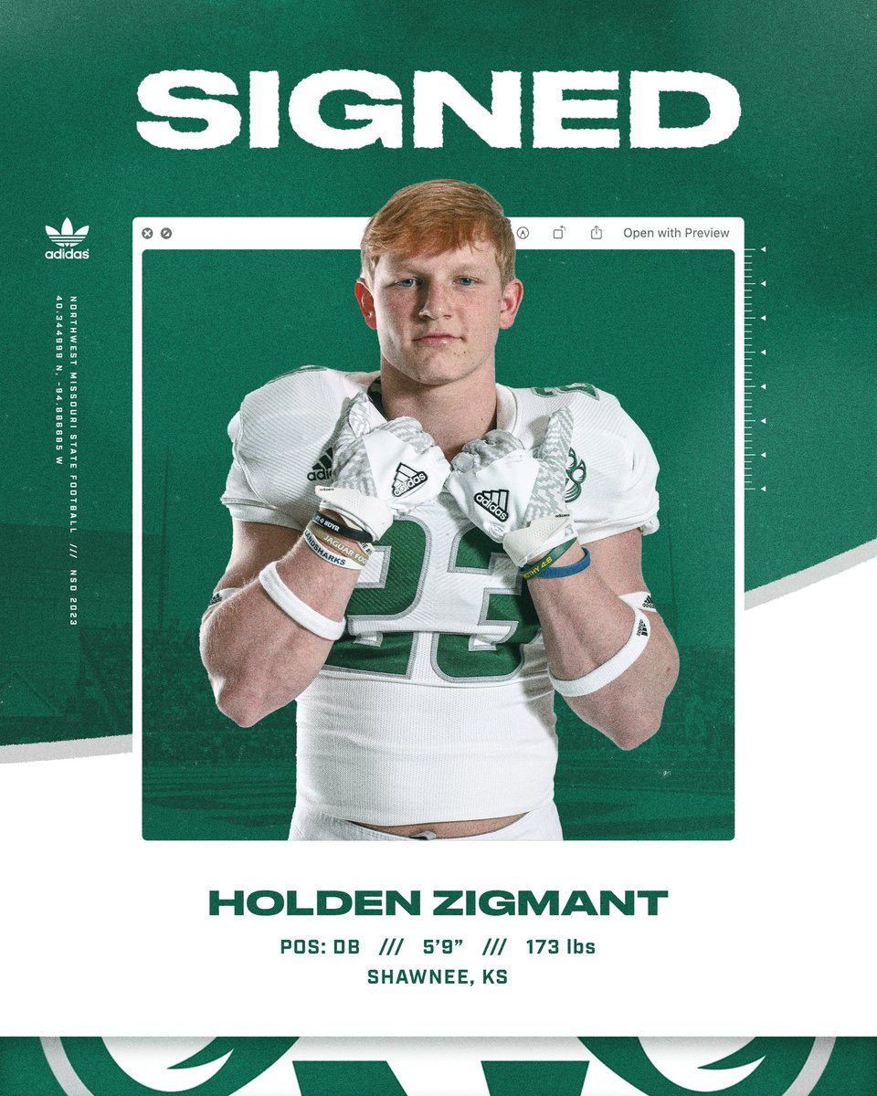 NWBearcat_FB's tweet photo. A 4x State Champion and 1st team all state player from the Sunflower State. The Bearcat Family welcomes Holden Zigmant from Mill Valley #Culture23 #GoCats https://t.co/hJzl65gfMu