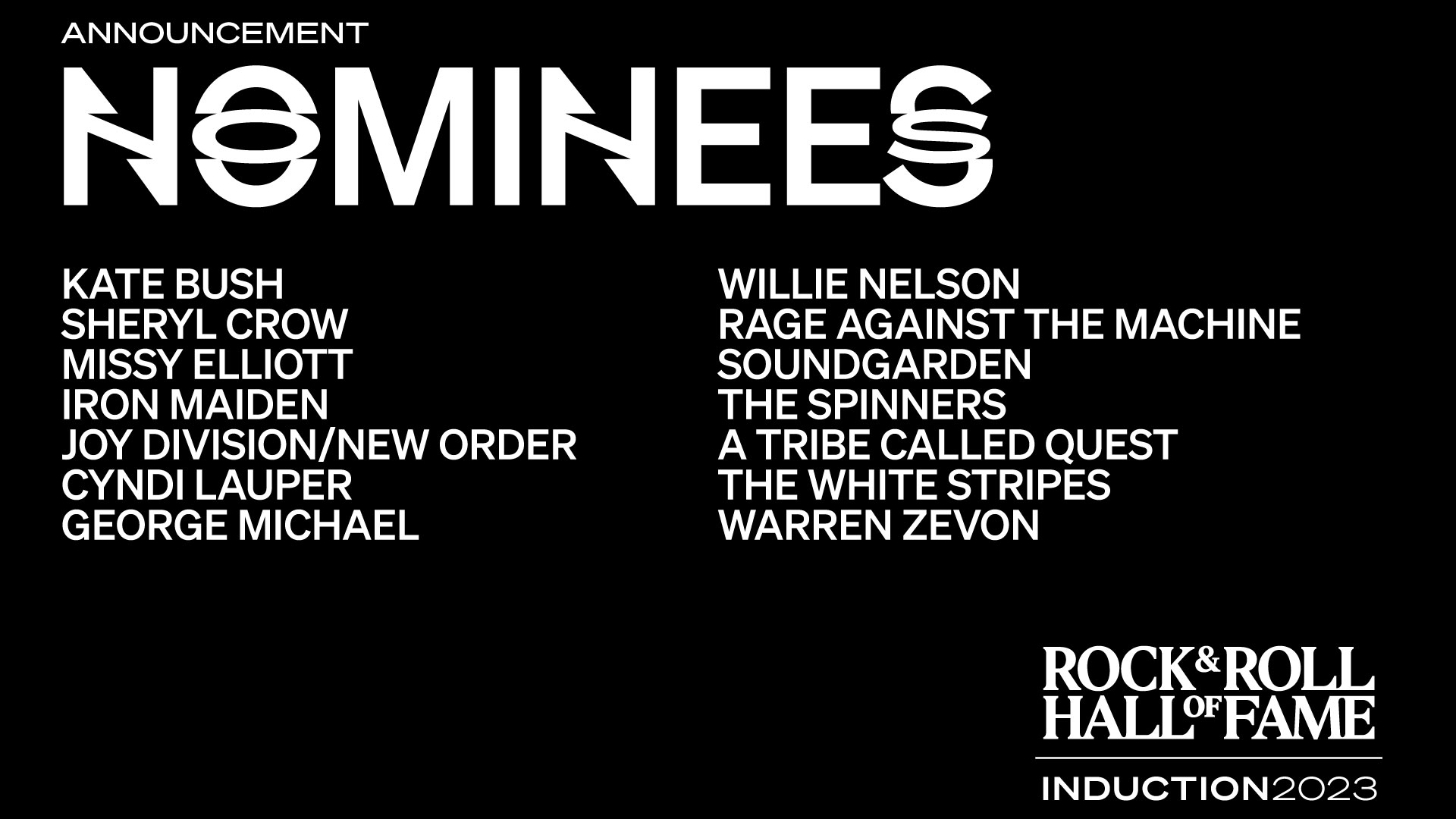 2022 Nominees Rock & Roll Hall of Fame