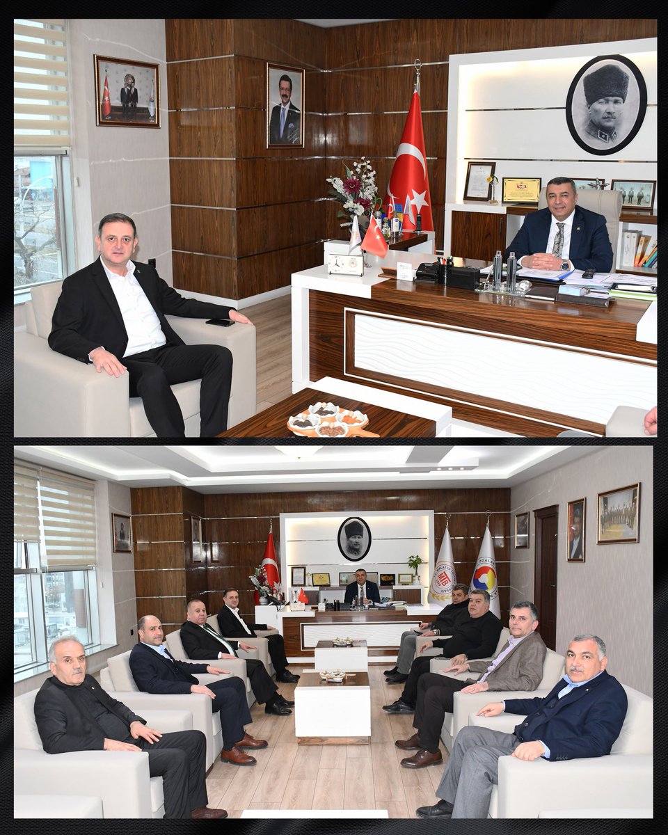 AK Parti Malatya Milletvekili Aday Adayı Kahraman Kavuk ve beraberindeki heyete ziyaretleri için teşekkür ediyor, çalışmalarında başarılar diliyorum.