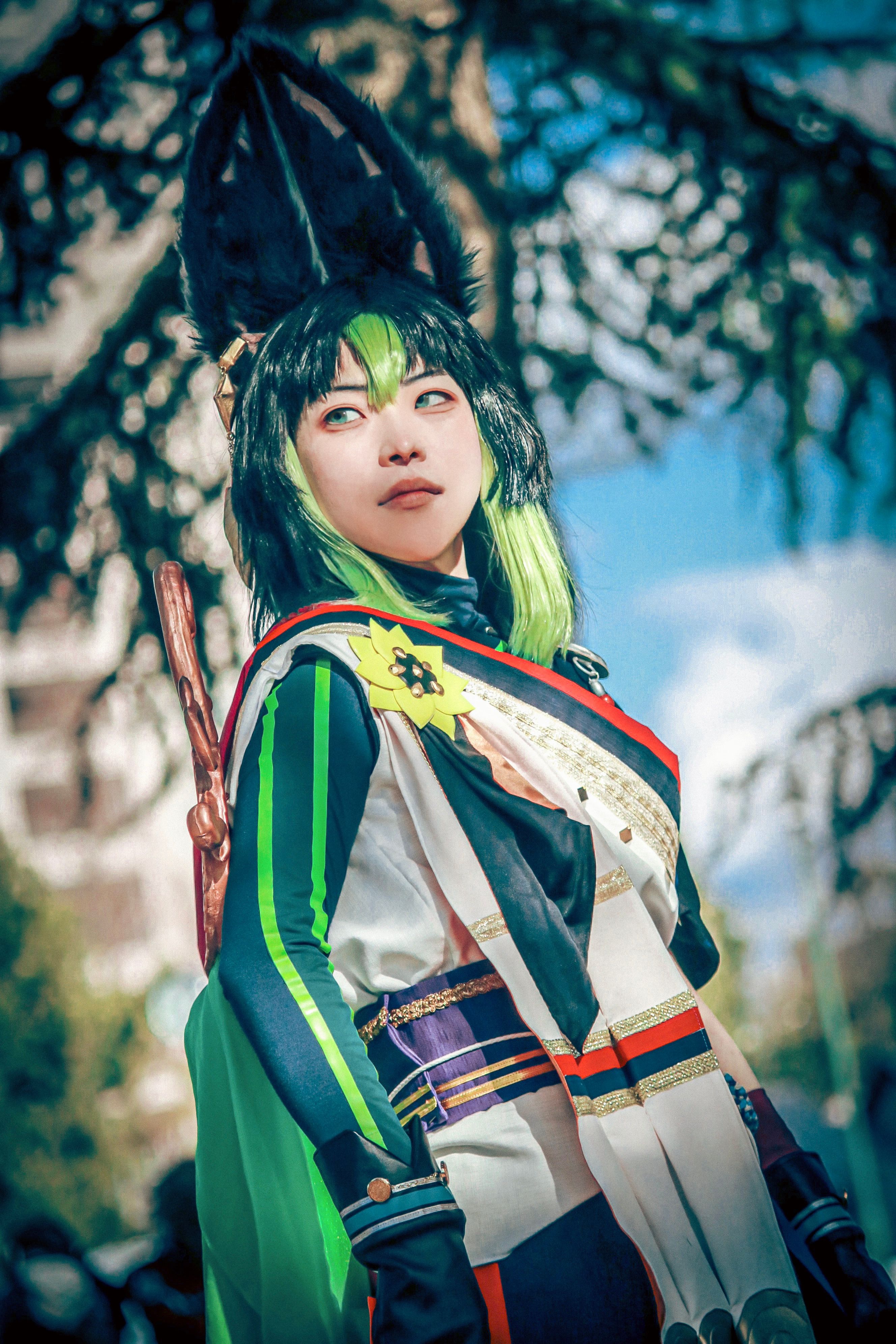 通常 1本タイプ ♡ 戌神ころね 着物 コスプレ 衣装 高品質