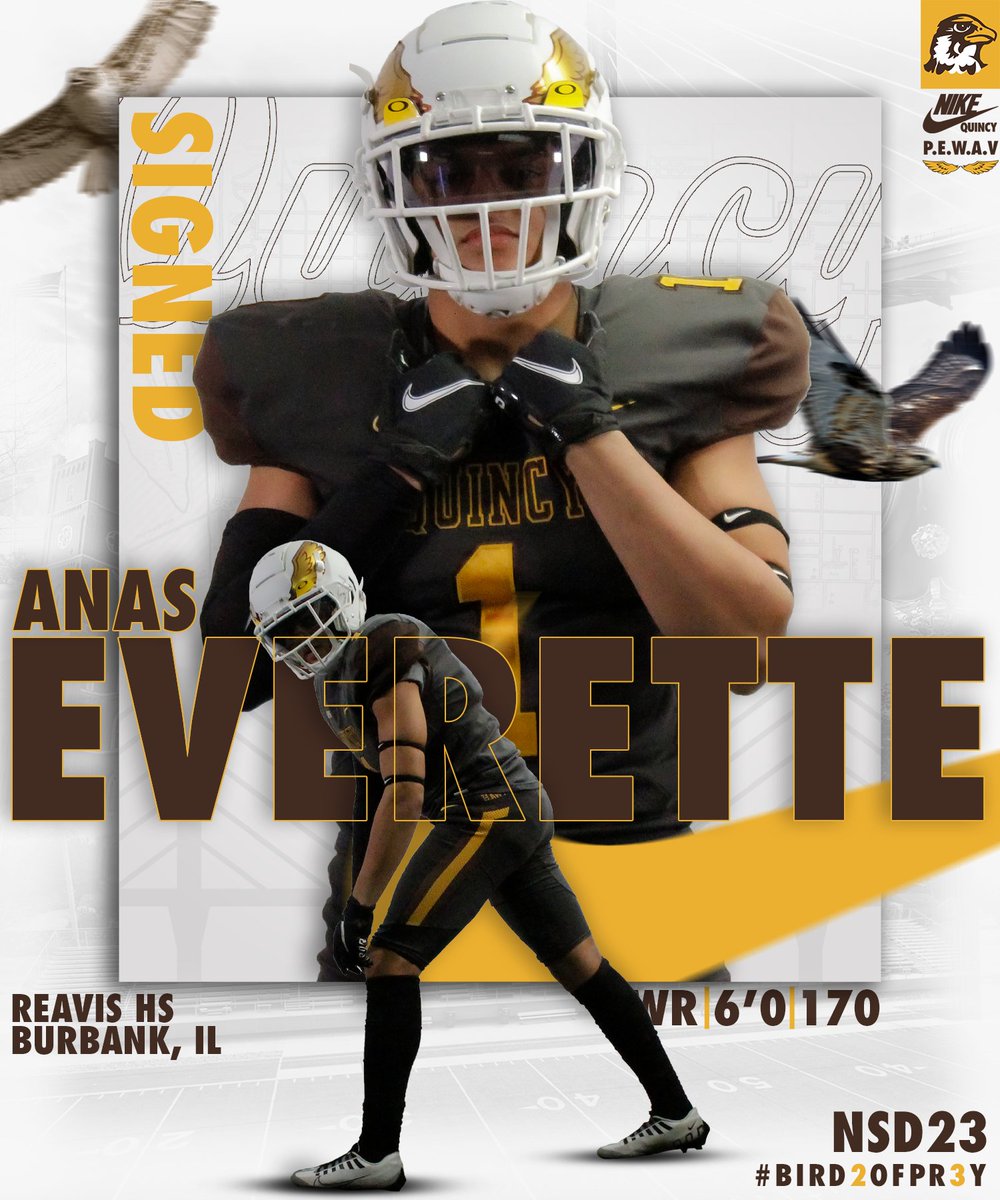 Anas Everette is a Hawk!
Reavis HS
POS: WR HT: 6’0 WT: 170
Welcome to the family Anas! <a href="/everette_anas/">Anas Everette</a>

#PEWAV #FFF #HOLDtheROPE
