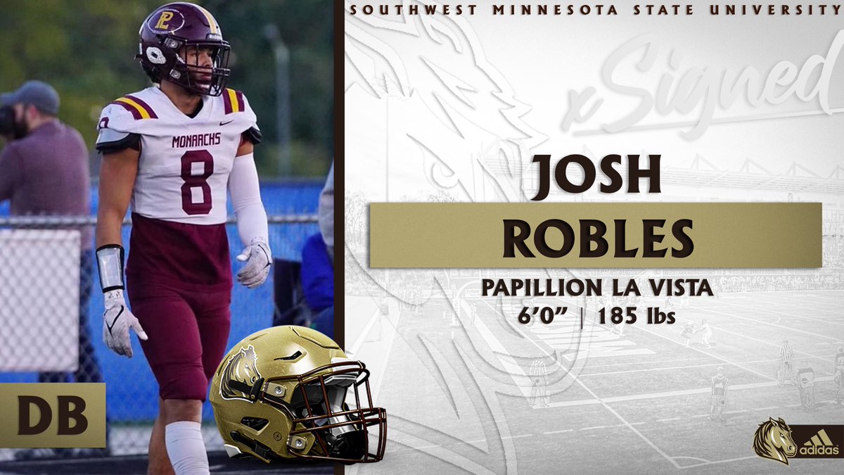 🐴Welcome to the Mustang Family!🐴
Josh Robles
6’0 - 185lbs - DB
Papillion, NE
.
.
.
Show him some love! <a href="/Joshua_Robles8/">Josh Robles</a> 
#LetsRide #M4L