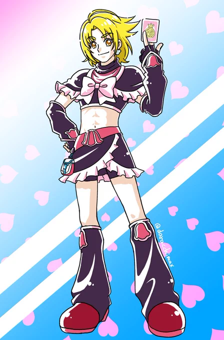 新規絵描けなかったけど愛を込めて… #プリキュアの日 