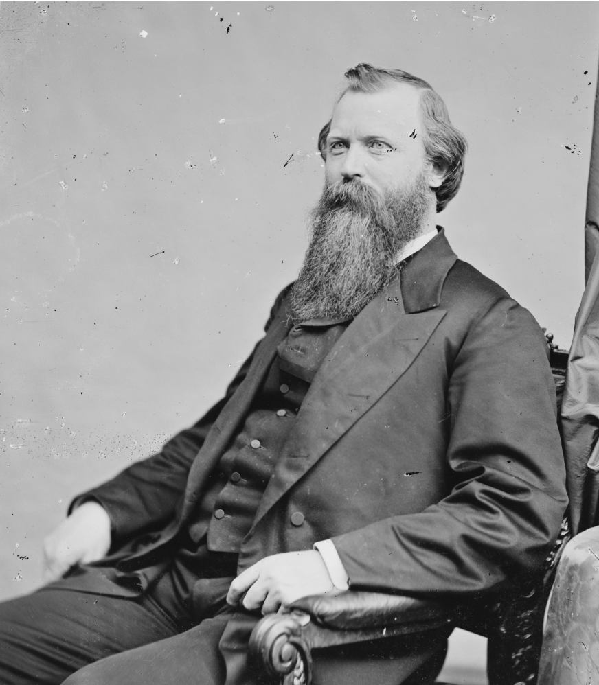 RalstonReports's tweet photo. Good morning from The #WeMatter State.
On this date in 1865, Nevada’s first U.S. senators, William Stewart and James Nye (former territorial governor), took the oath of office from Vice President, Hannibal Hamlin.
#TheyMattered
Days 'til #nvleg: 5
Days 'til 2024 election: 643 https://t.co/l1v6q5Qnmk