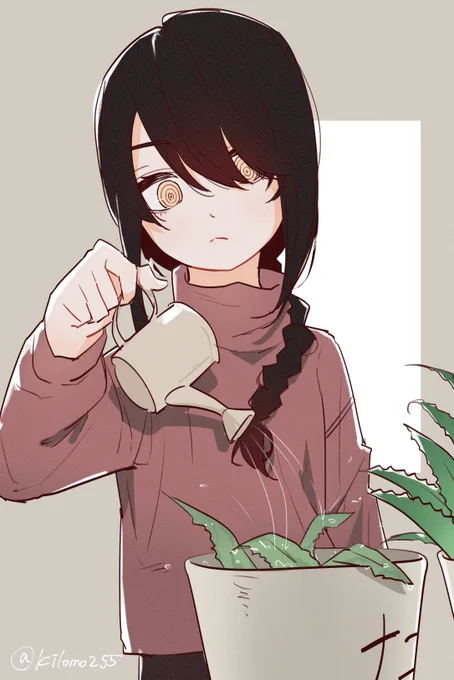 ナユタちゃん可愛すぎたのでらくがき 