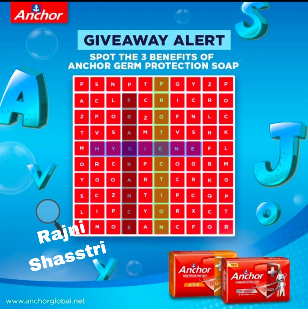 secret_rajni's tweet image. 1). HYGIENE 
2) FRAGRANCE 
3) PROTECTION 

#AnchorEveryDayKaBharosa #AnchorProtection
Thanks for this awesome giveaway dear @AnchorPanasonic team 🙏❤️
Big wish to win 💕
 Join
@k50devi 
@Cool_rishi02 
@artist_byHeart 
@rkonline02 
@Pravend51063881 
@sundar_rawat
@vasup143