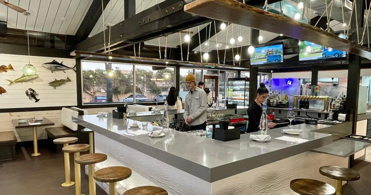 Why Slapfish founder created a seafood chophouse. Celebrity Chef Andrew Gruel, who founded Slapfish and sold it last year, has returned his focus to seafood dining with the opening of the Calico Fish House — a seafood chophouse located at... ow.ly/gAna104sZR0