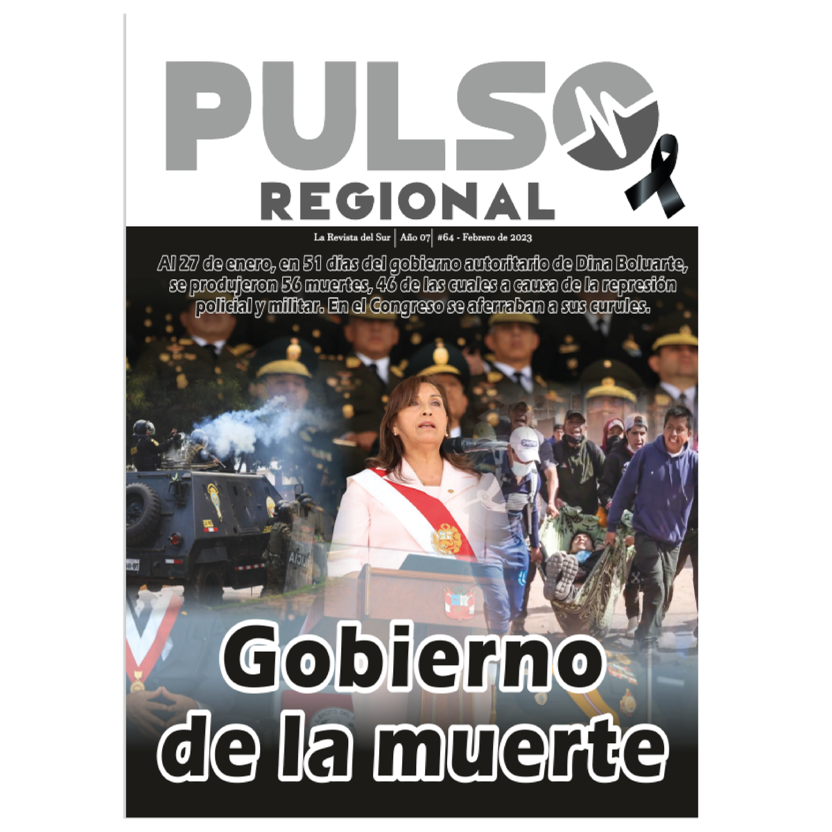AylluCedep's tweet photo. #PulsoRegional64
#Tema: Gobierno de la muerte.

Ya está en circulación la edición 64 de #PulsoRegional, la revista del sur.

Accede a todo el contenido en su versión digital en la página web https://t.co/ZlLj2GW1LO https://t.co/g5DvxzLtr4