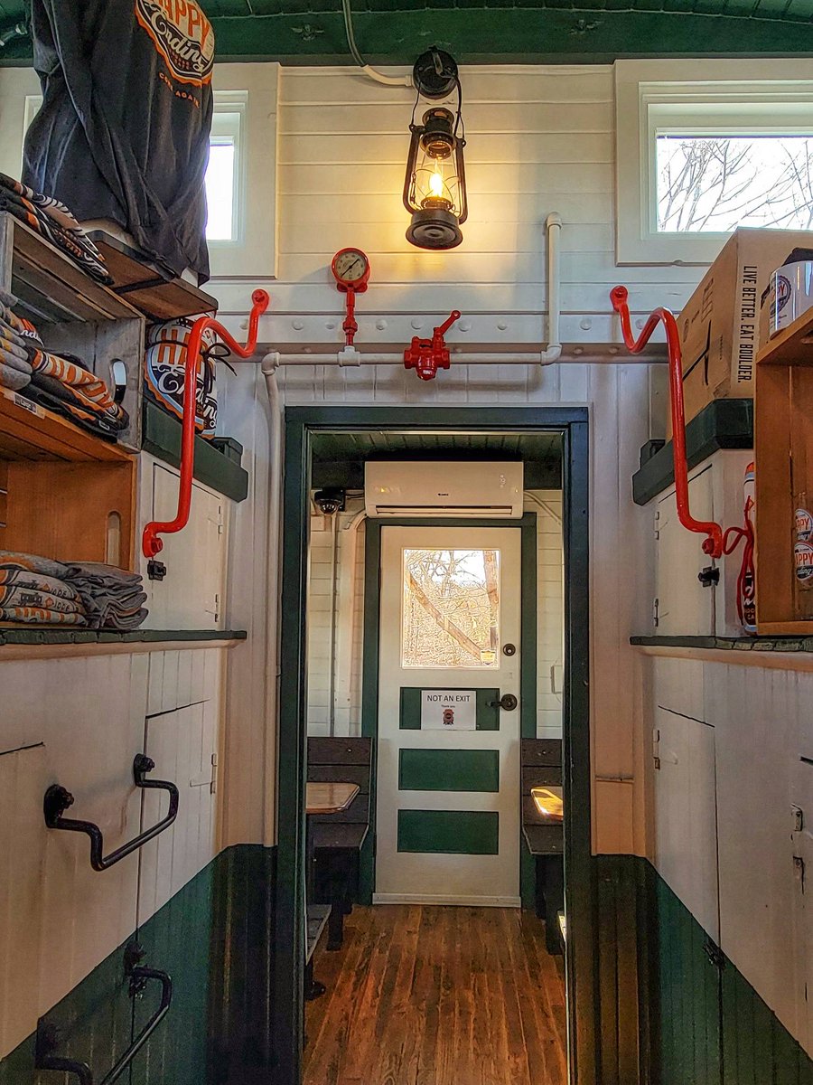 It’s a wrap.
Scrambled eggs, and hash browns, and tomatoes, oh my!
To say nothing of spinach, arugula, avocado, and even honey jalapeno aioli!
I had an amazing breakfast in this 1924, Great Western Railway (of Colorado) caboose turned cozy cafe.
#Breakfast #CozyCafe #Caboose