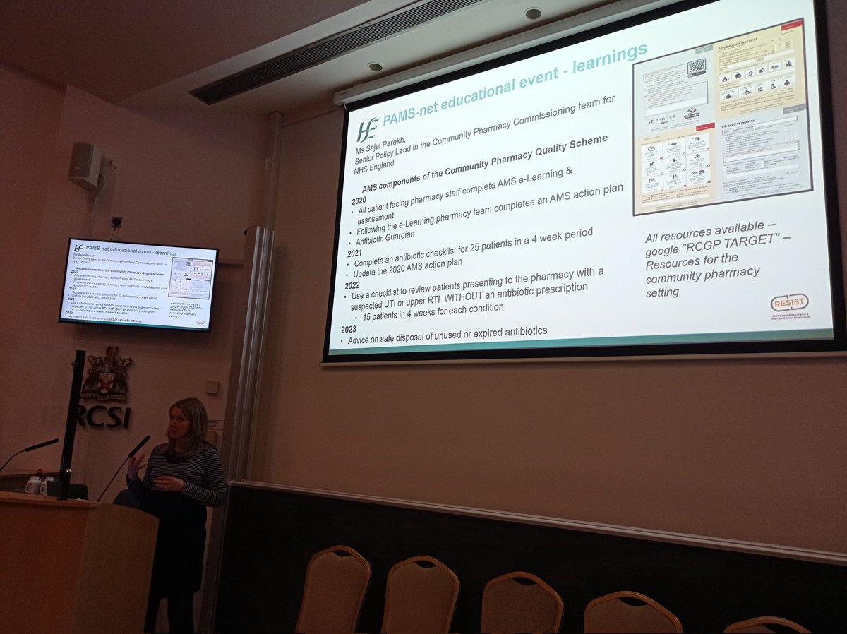 Aoife Fleming (@flemingaoife) on Twitter photo <a href="/AntibioticPresc/">Antibiotic Prescribing</a> Fantastic opening by <a href="/PhilbinMarie/">Marie Philbin</a> at <a href="/IIOPharmacy/">IIoP</a> Charter Week session "Empowering all pharmacists in Antimicrobial stewardship" <a href="/EllenMa53466811/">Ellen Martin </a> <a href="/MalaShah11/">Mala Shah</a> #OneHealth <a href="/AntibioticPresc/">Antibiotic Prescribing</a> Fantastic opening by <a href="/PhilbinMarie/">Marie Philbin</a> at <a href="/IIOPharmacy/">IIoP</a> Charter Week session "Empowering all pharmacists in Antimicrobial stewardship" <a href="/EllenMa53466811/">Ellen Martin </a> <a href="/MalaShah11/">Mala Shah</a> #OneHealth