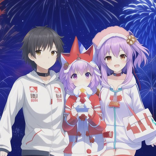 What art is the best? those are Aoi and Neptune and their daughter Nepomi