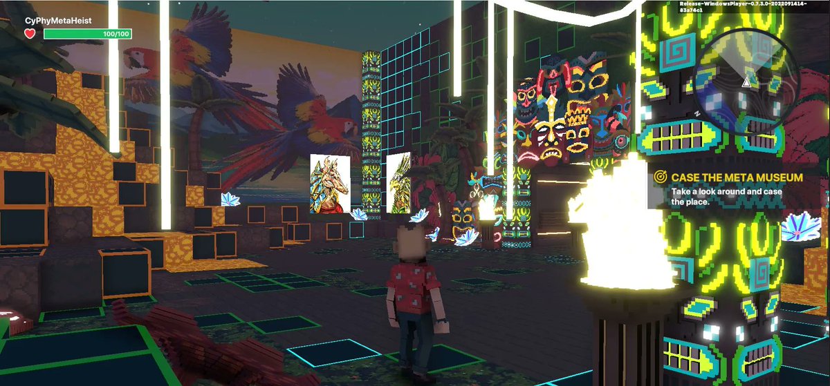 cyphystudios's tweet photo. When you haven't heard from us lately because we're cranking out Meta Heist 👀 @gamemakerfund @TheSandboxGame https://t.co/hA4xTN9yob