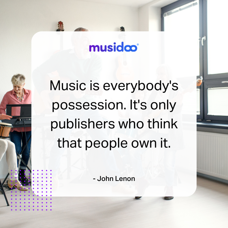 c_musidoo's tweet image. Music is essentially said to be the soul's diet. And it really is the case. Dance, contentment, and feelings are all fed to the human spirit by the rhythmic tones of music. 🎵

Like all other types of art, music is an expression via creation. 📝

#MusicQuestions #Musidoo