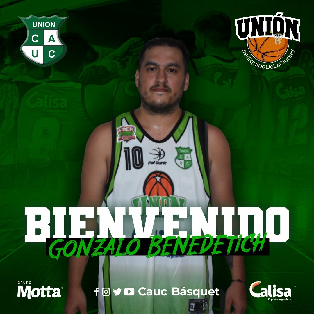 ¡Bienvenido Gonza al #EquipoDeLaCiudad! 💚 

Gonzalo Benedetich se suma al plantel de Primera División del Verde. El último paso del base paranaense fue en Olimpia de Paraná. 

El mayor de los éxitos Gonza 🙌