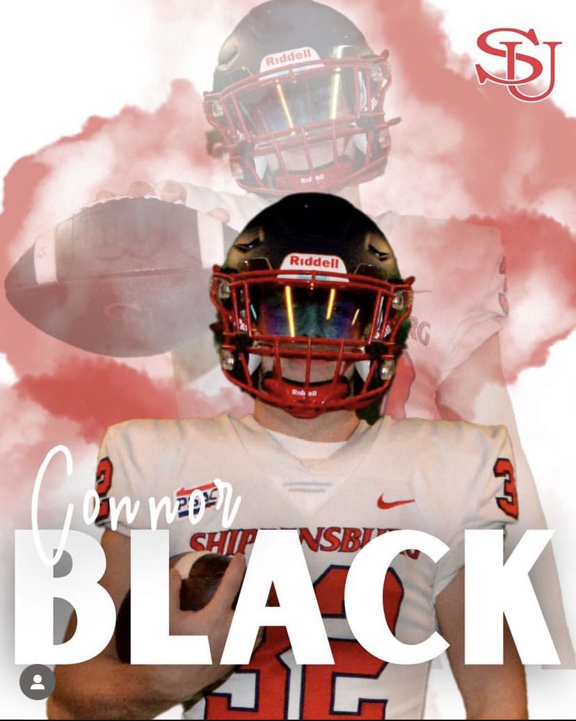 Connor Black (@connorb98529146) on Twitter photo Excited to announce my commitment to Shippensburg University!
<a href="/CoachMACshipU/">Mark Maciejewski</a>
<a href="/MCBDCLB/">Michael Burket</a> Excited to announce my commitment to Shippensburg University!
<a href="/CoachMACshipU/">Mark Maciejewski</a>
<a href="/MCBDCLB/">Michael Burket</a>