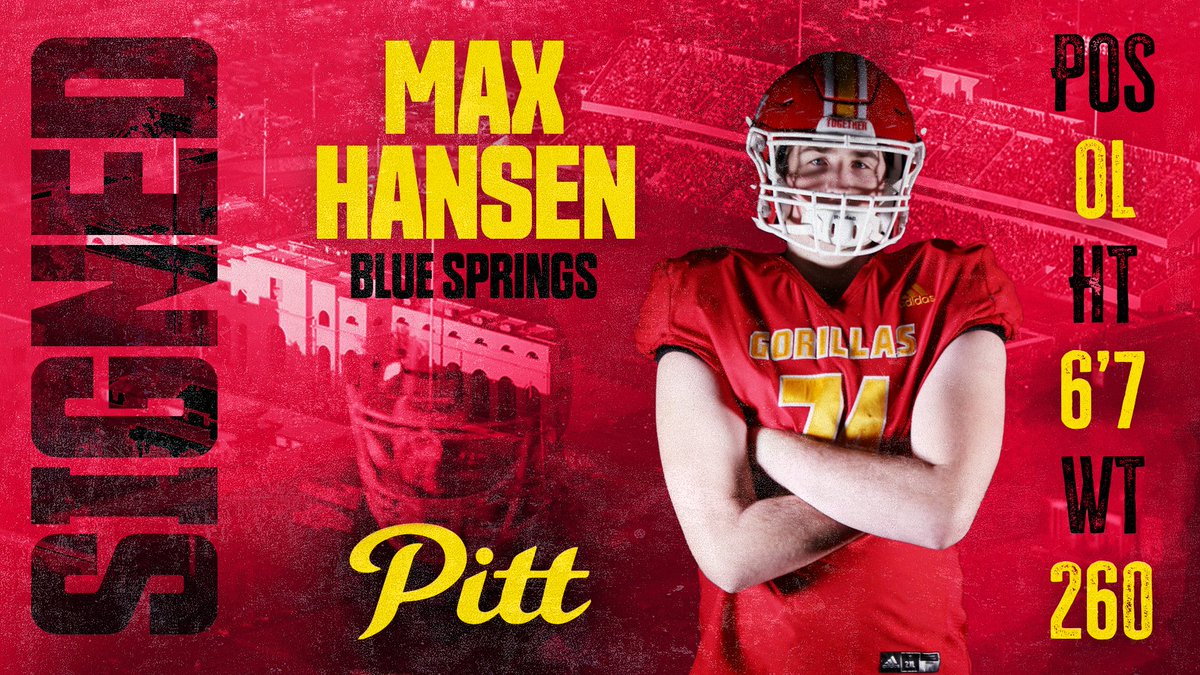 GorillasFB's tweet photo. Gorilla Nation‼️

Please Welcome Max Hansen (@hansen_maximus) to the Troop! https://t.co/UhXJiSomaj