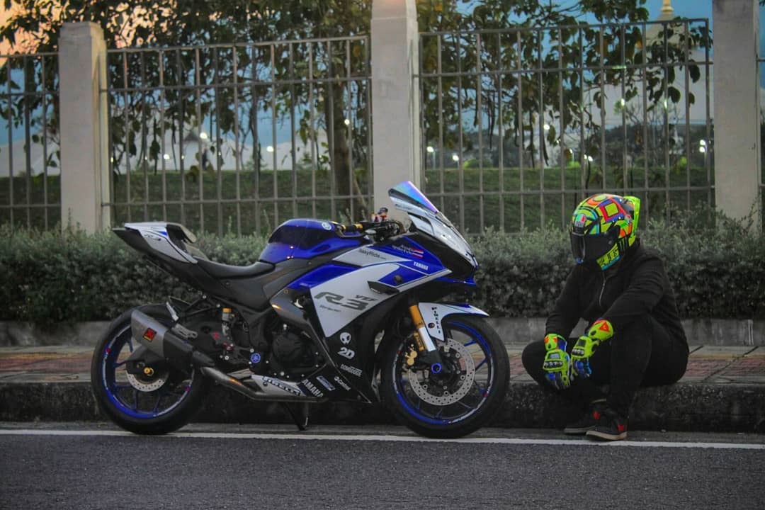 TatiyaratNiSK's tweet image. When I was 19 years old.

#AGVrider
#HP3race 
#R3