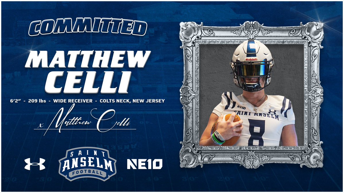 Saint Anselm Football 🏈 #BCM tweet media