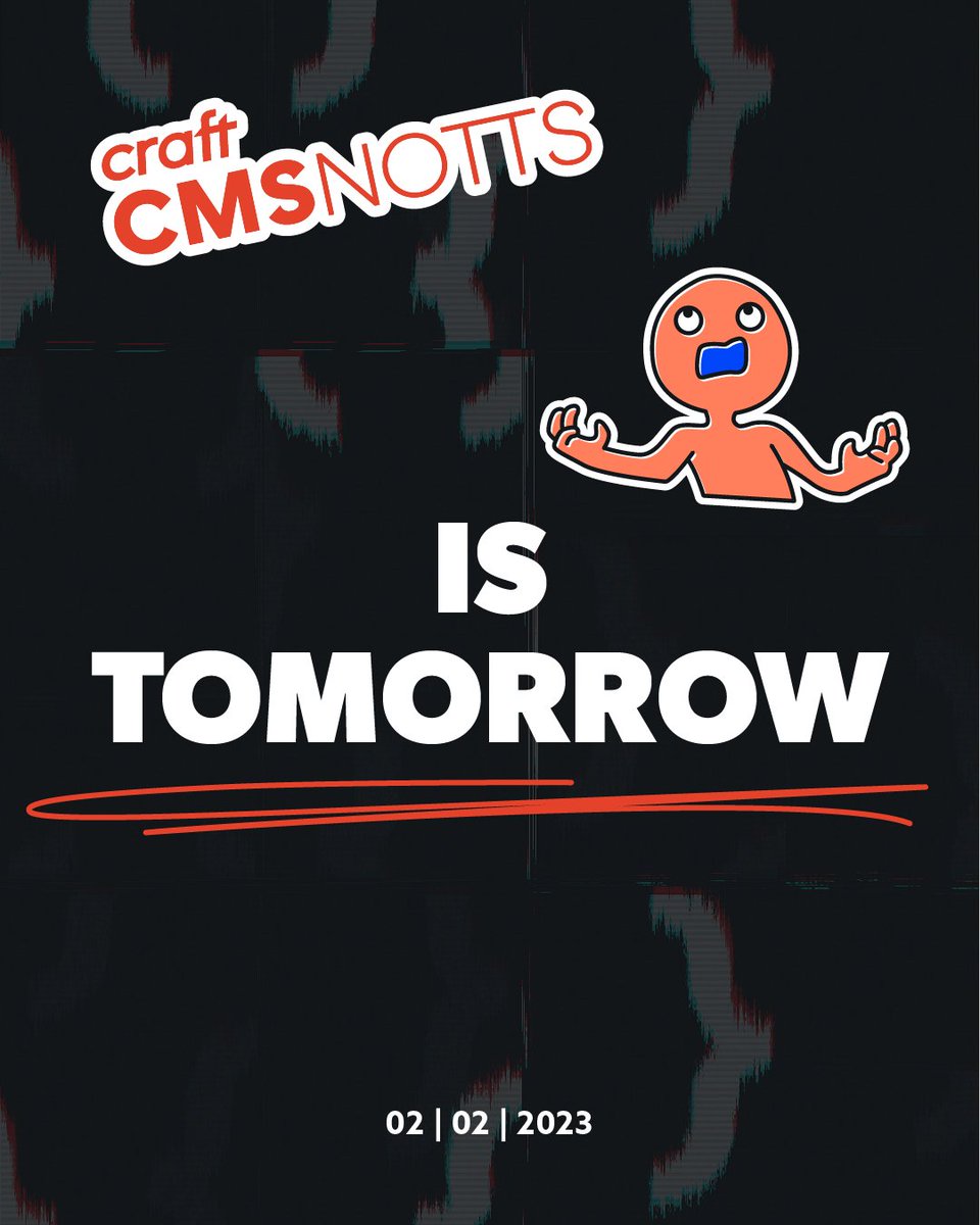 craftcmsnotts's tweet image. Join us for round 3 of Craft CMS Notts tomorrow!

Come and join us to chat with your peers, network and tuck into free drinks and food whilst discussing all things Craft-related. 

meetup.com/craft-cms-nott…

See ya there!

#craftcms #webdevelopment #technottingham