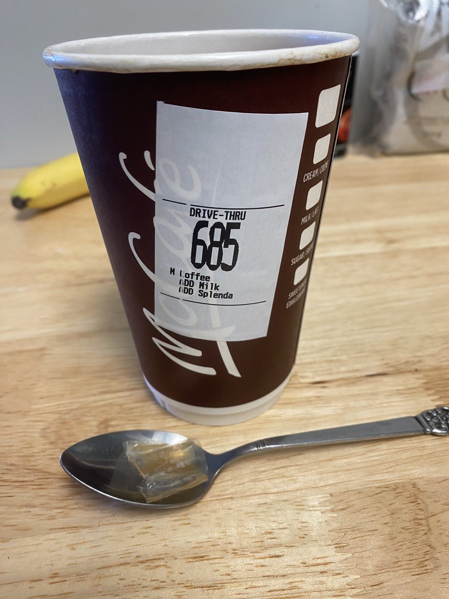 d_spadafora's tweet photo. @McDonalds this is what I found in my coffee this morning. Ew. https://t.co/QPy7wUsWn2