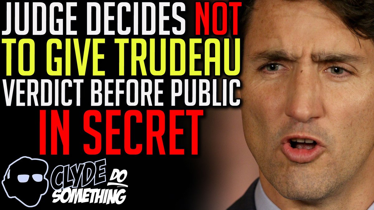 Emergencies Act Judge Caves to Public Pressure on Trudeau's Advanced Verdict Submission in Secret
youtu.be/7lZQe36k47g
Video link 👆

#POEC #EmergenciesAct #Emergency #Commission #FreedomConvoy #cdnpoli #Canada #TrudeauMustResign