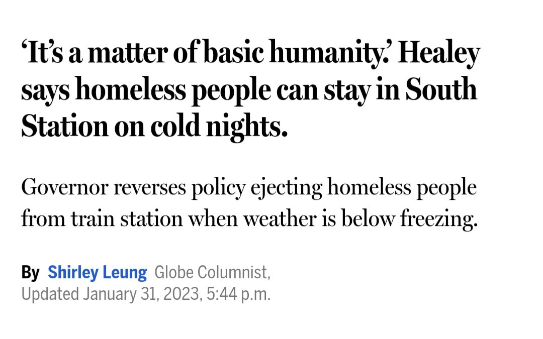 PatrickMBoston's tweet photo. The right thing... #RoughSleepers https://t.co/a8ZHOrUfY6 @leung @BHCHP @maura_healey https://t.co/FpEoMya5Nd
