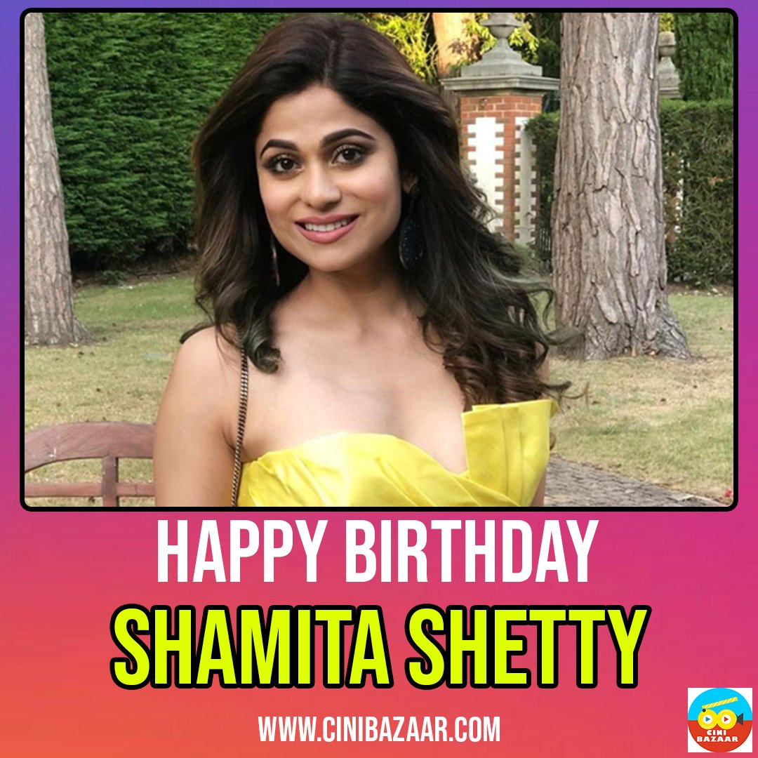 Happy Birthday Shamita Shetty    