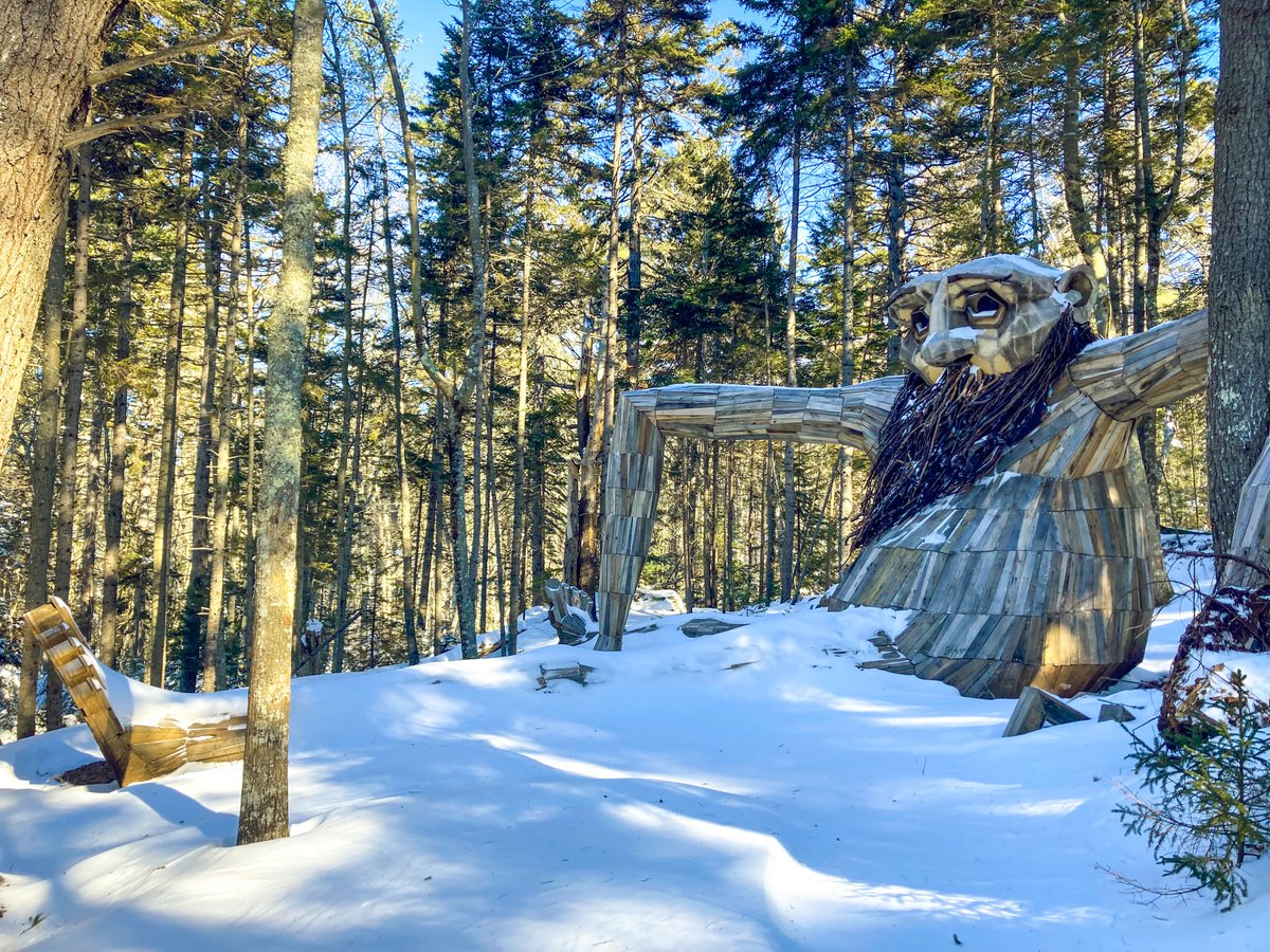 MaineGardens's tweet photo. Our giant troll friends love playing in the snow!
Learn more about our giant trolls and plan your visit here: https://t.co/L5OS4fsIEi
@ThomasDambo #guardiansoftheseeds #thomasdambo #trollmap https://t.co/kwPGxtSeHL