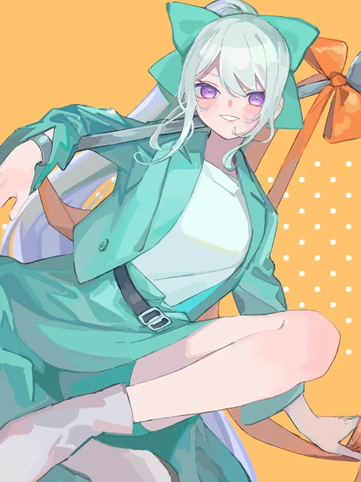 ファミマコラボ衣装すき#でろあーと 