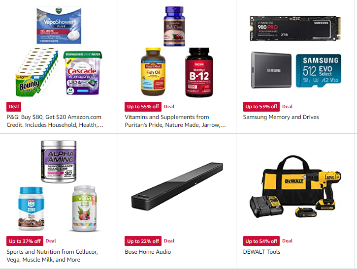 FatKidDeals's tweet photo. Amazon is having a MAJOR Sale on Thousands of Items from top rated sellers and brands!  

https://t.co/2pFRlSAhyP 
 
THOUSANDS of Items at or near Black Friday pricing! https://t.co/zPH2GogUdN