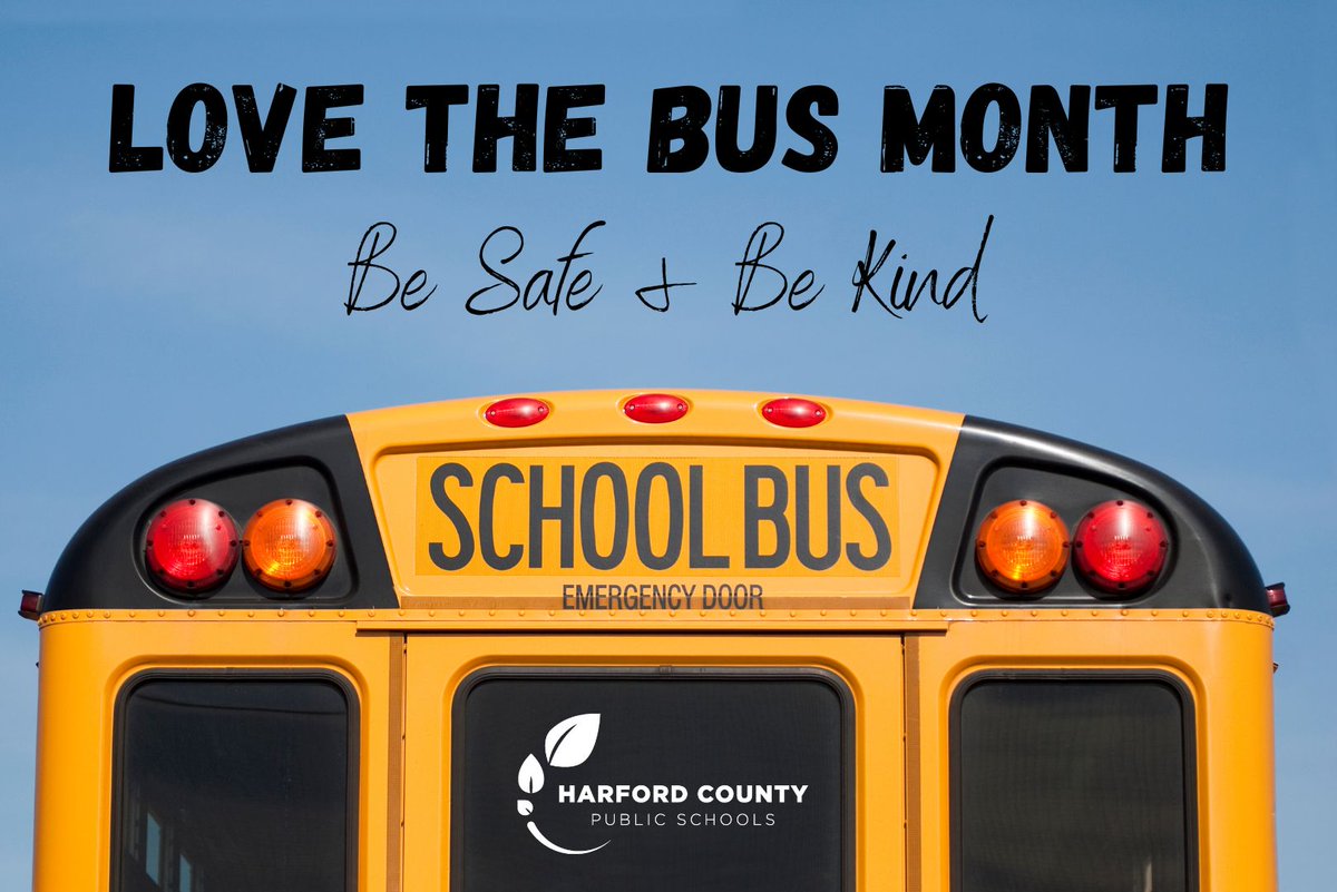 HCPSchools's tweet photo. Did you know February is Love the Bus Month?
Want to help us celebrate our fantastic bus drivers? Give your driver a special thank you this month!
#HCPSTransportation #LoveTheBusMonth #HCPSuperstars https://t.co/GIPdWtjKQD