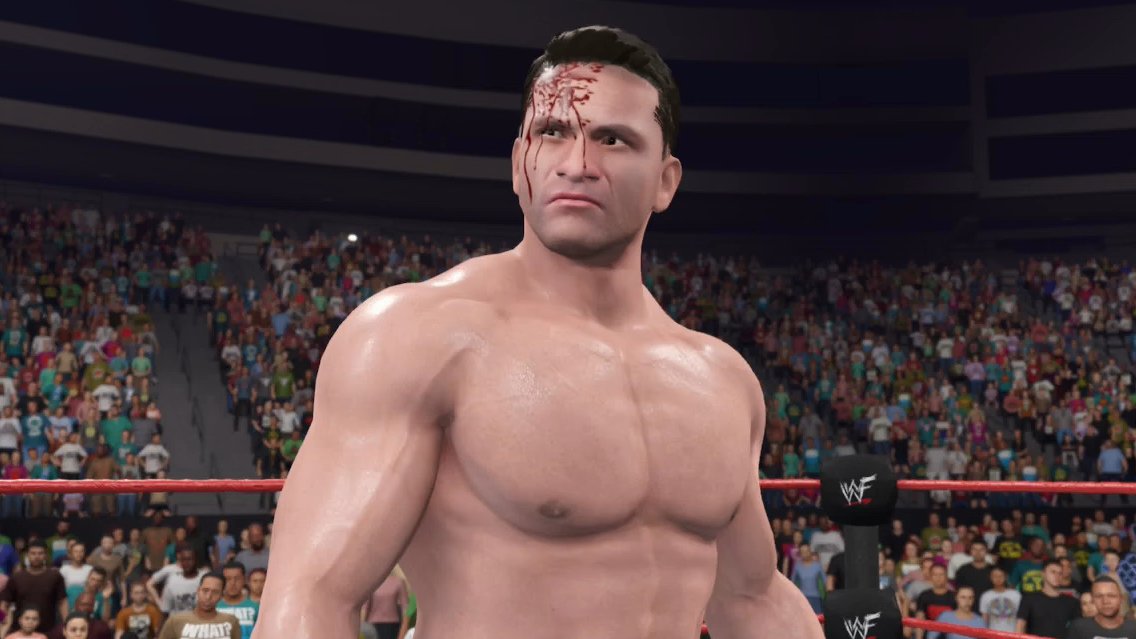 It's been a hot minute since I've posted, I've been working on/improving my skills lowkey for #WWE2K23! Teaser of what's to come... #WWE2K22 #XboxSeriesS #Xbox #KenShamrock