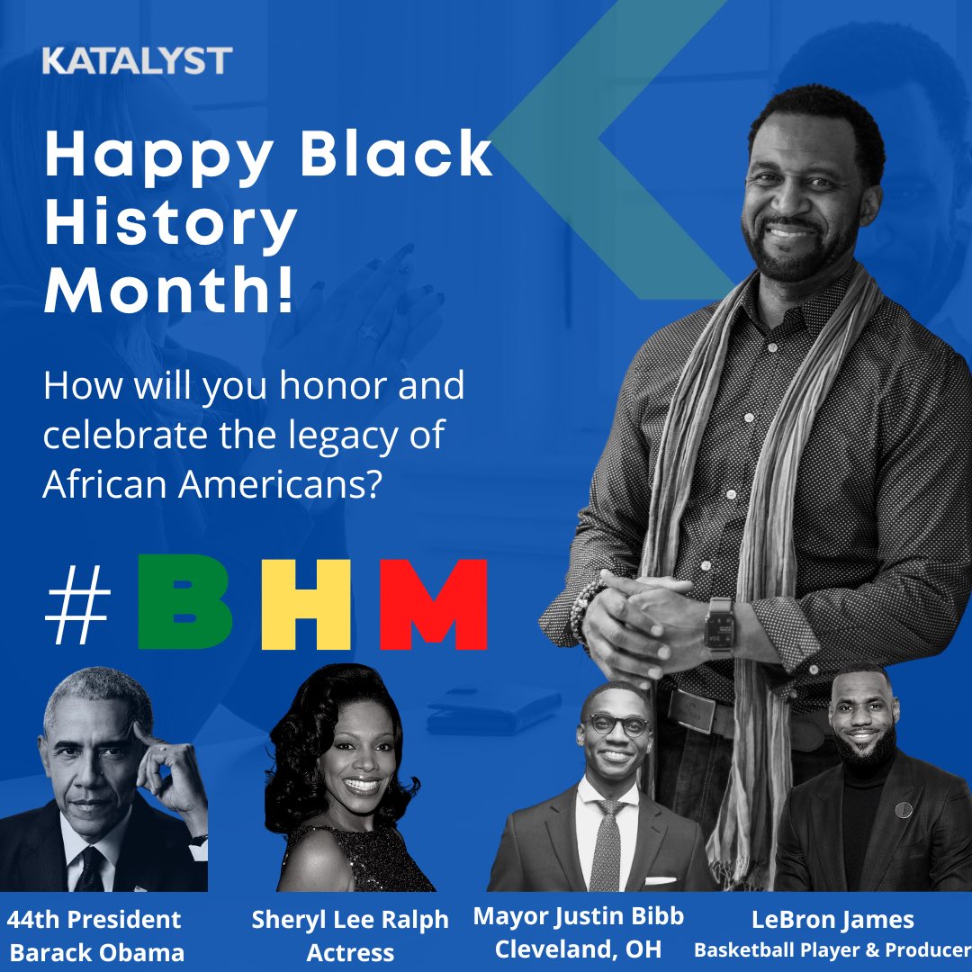 Katalyst_Group's tweet photo. Happy Black History Month! 

#TheKatalystGroup #KatalystGroupCincinnati #MulticulturalMarketing #CincinnatiMarketingCompany 
#BlackHistoryMonth2023 https://t.co/R1gApRYhyO