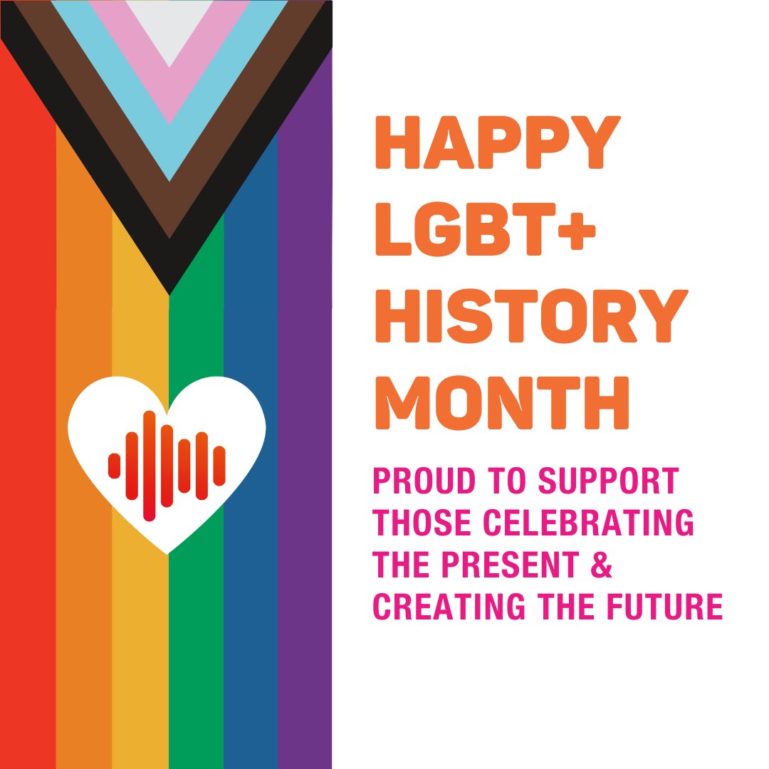 FEBRUARY IS LGBT+ HISTORY MONTH🏳️‍🌈

As an organisation, we're proud to support those celebrating the present and creating the future💪

#LGBTHM23