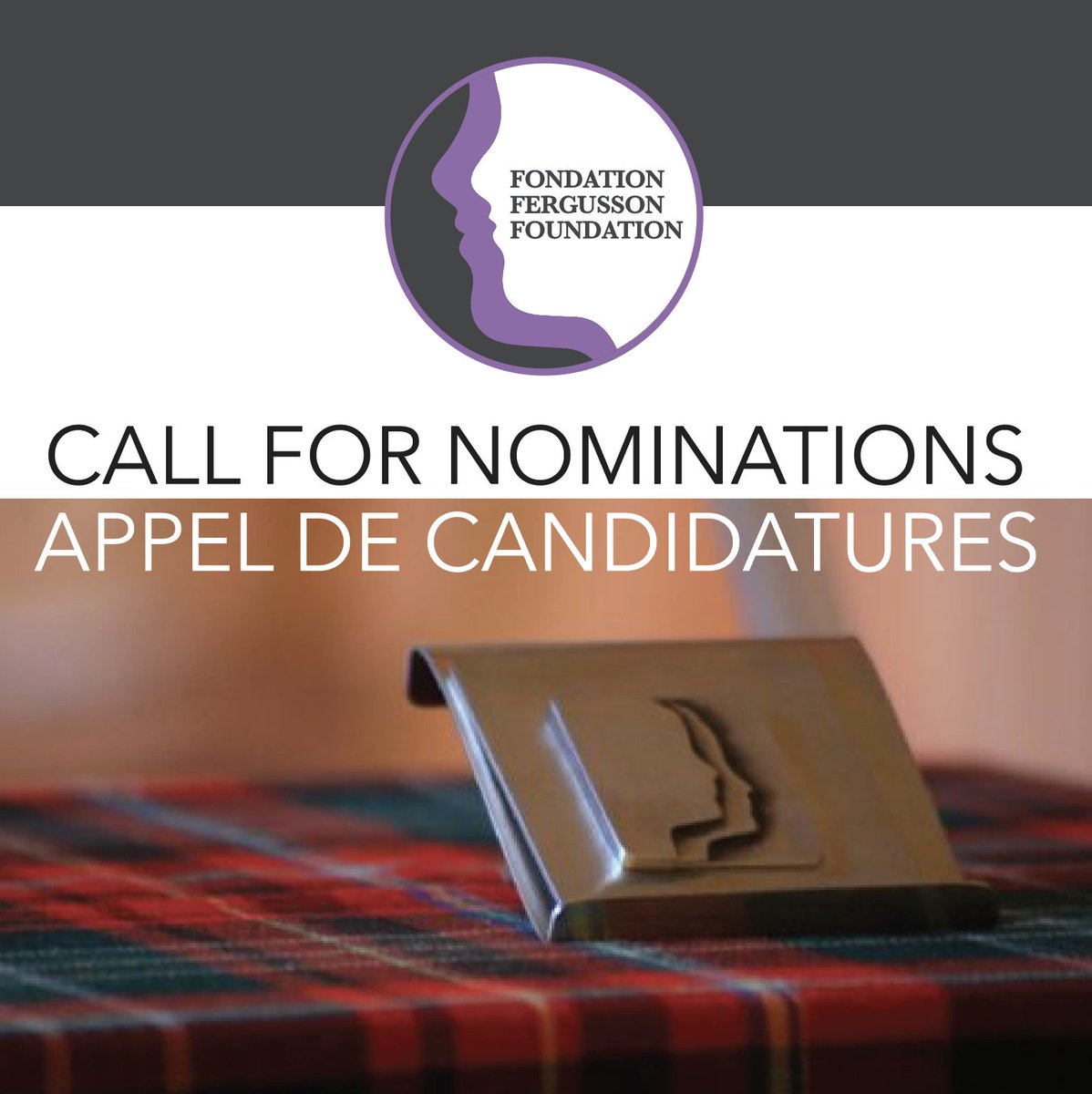 La Fondation Fergusson lance un appel à candidatures pour le Prix de la Fondation Muriel McQueen Fergusson !