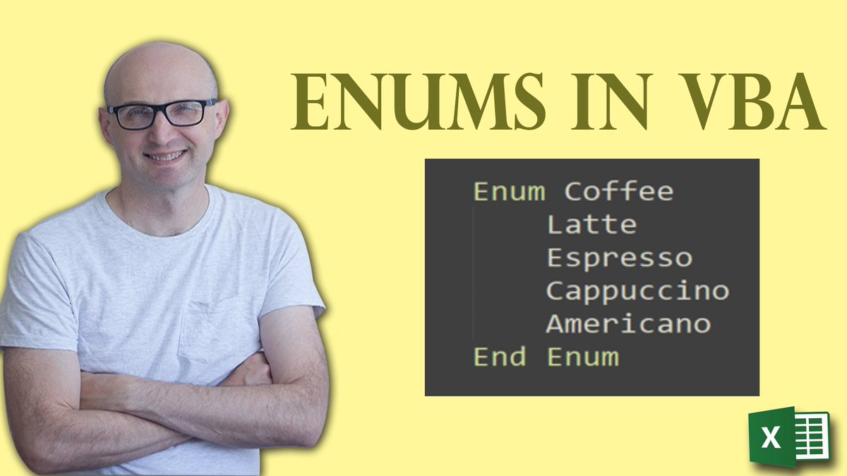 My latest video covers the little-known but incredibly 
 useful Enums. 

"Enums: The Key to Cleaner, More Efficient VBA Code"

Video Link: youtu.be/Kxeqydve-CM

#VBA #ExcelVBA #VBAEnums