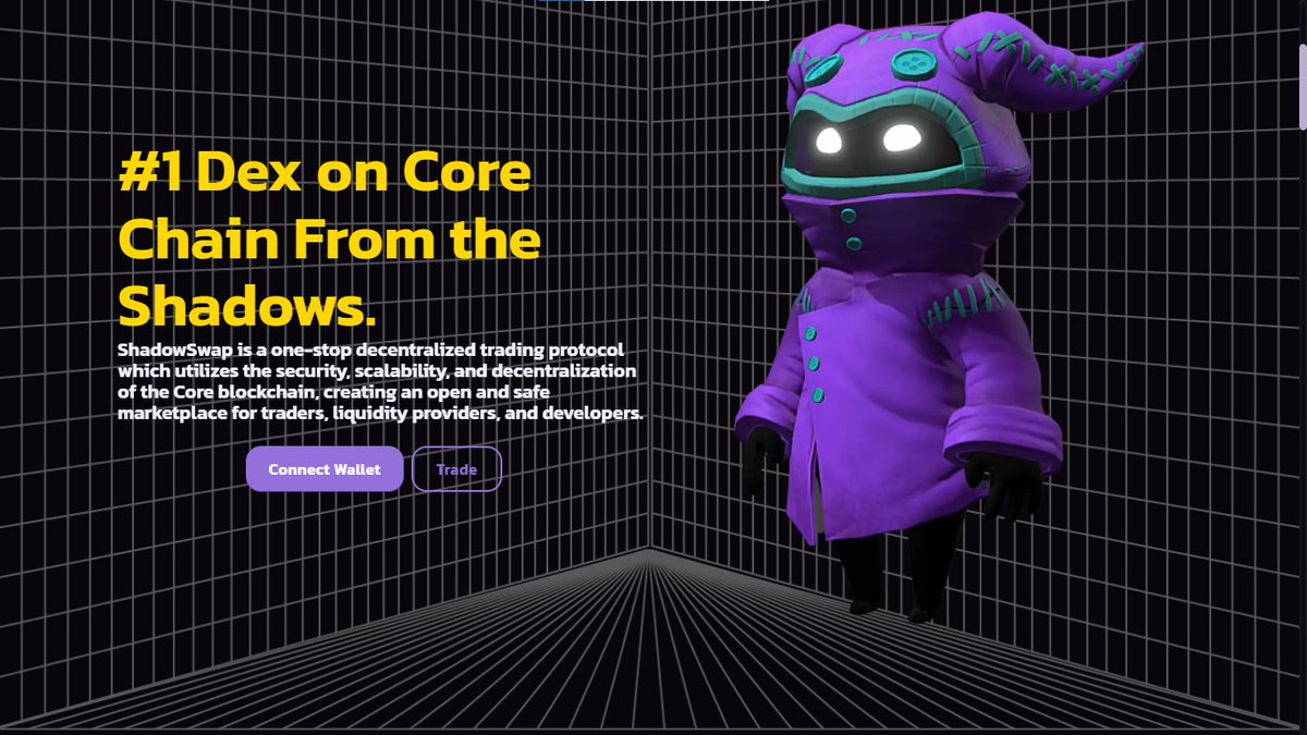 Shadowswap_xyz's tweet photo. As we approach the highly-anticipated release of $CORE. We would like to highlight the numerous benefits onboarding new projects can get from using ShadowSwap when coming into Core Ecosystem. 👇#CoreDao #Shadowswap https://t.co/KEp8z6RKZ8