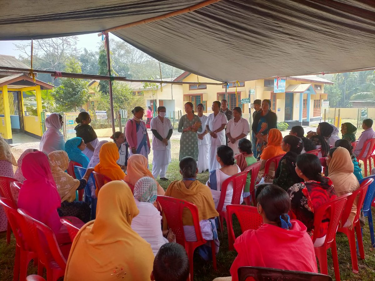 PPHF_Global's tweet image. Under #ProjectScreen, @PPHF_Asia in collaboration with #nhmassam @GEHealthCare and @Samhitadotorg yesterday conducted #awarenesssession In Sualkuchi Block, on #cervicalcancer among #healthserviceproviders and #community. More than 100 people were reached through the activity!
