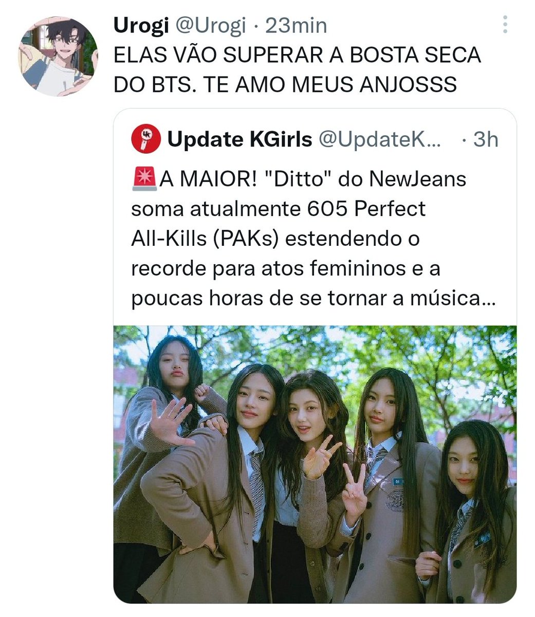 funkjhs's tweet photo. eu não vi esses tipos de comentários quando essa música passou as paks da iu, zico entre outros que tem músicas com mais de 200 paks, esse povo só tá agindo assim pq é o bts que tá no meio, aí dps vem se vitimizar como se não tivessem mandando shade pro bts toda a santa hora. https://t.co/N09ut9m484