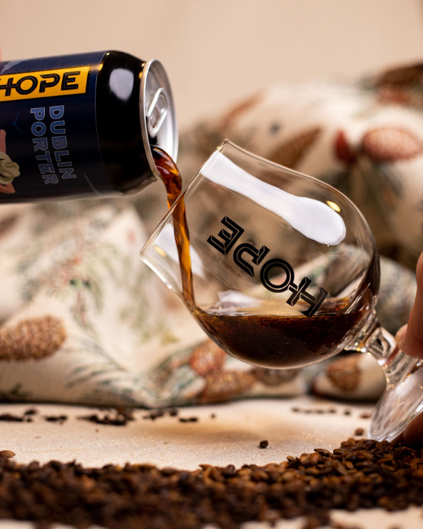 HopeBeerDublin's tweet photo. Our Dublin Porter has proven to be a huge hit! The complex malt bill combined with traditional English hops provides a clean bitterness, which gives way to notes of coffee, chocolate, &amp; wood smoke.

It flew out of the brewery but should still available in your local off licence🍻 https://t.co/2D1Vv6mxyD