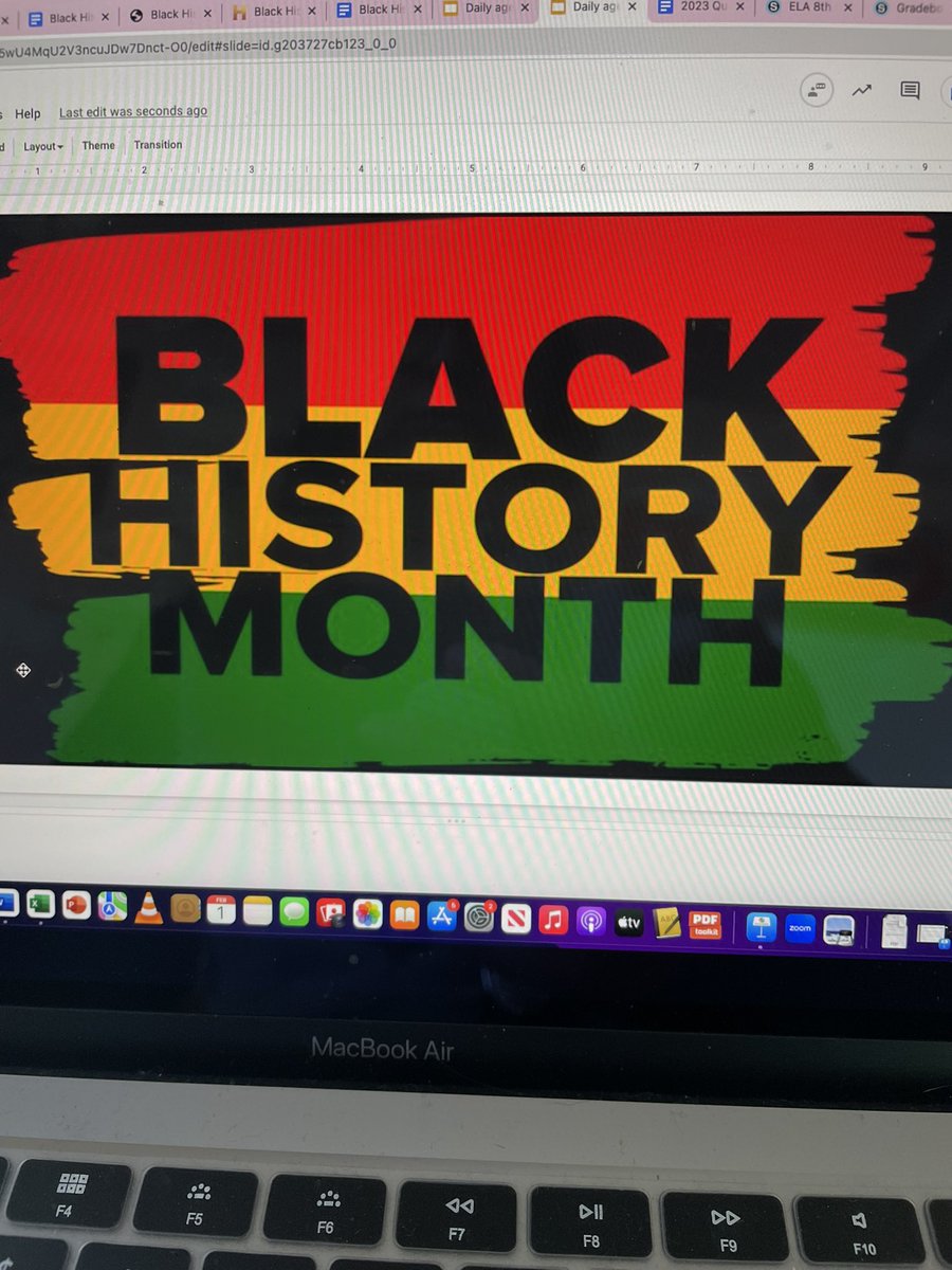 Happy February! Excited to talk to my students about this today!