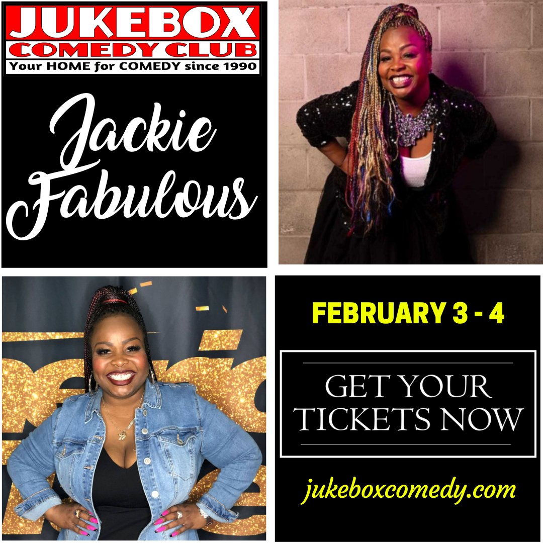 jukeboxcomedy's tweet image. You will LOVE the spicy &amp;amp; hilarious America's Got Talent favorite Jackie Fabulous! - mailchi.mp/88e093374272/j…