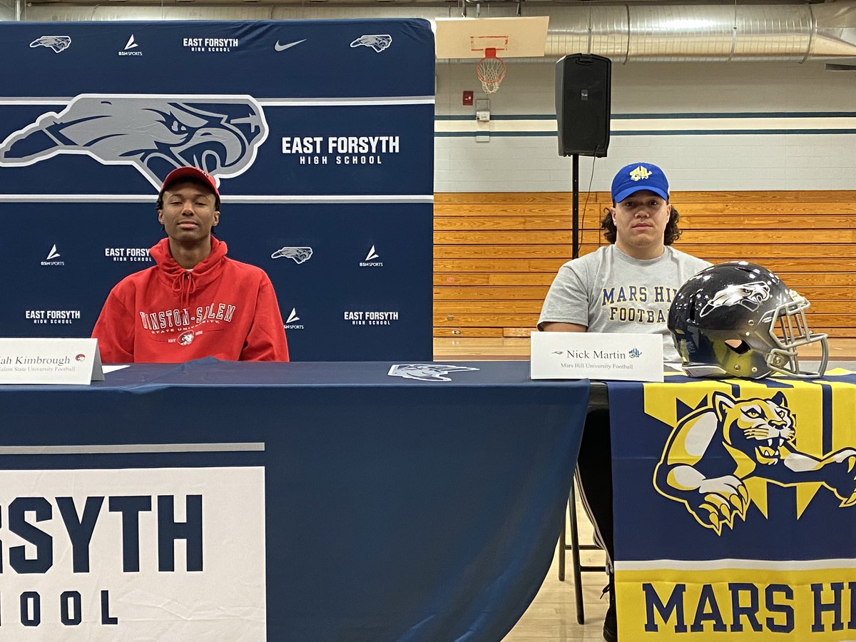 EFHS_Football's tweet photo. Congratulations @NickMartin_17 &amp; @kimbrough_zay #Dare2BGreat Good Luck at the Next Level!!! #BAD https://t.co/bkdGf3hSAZ