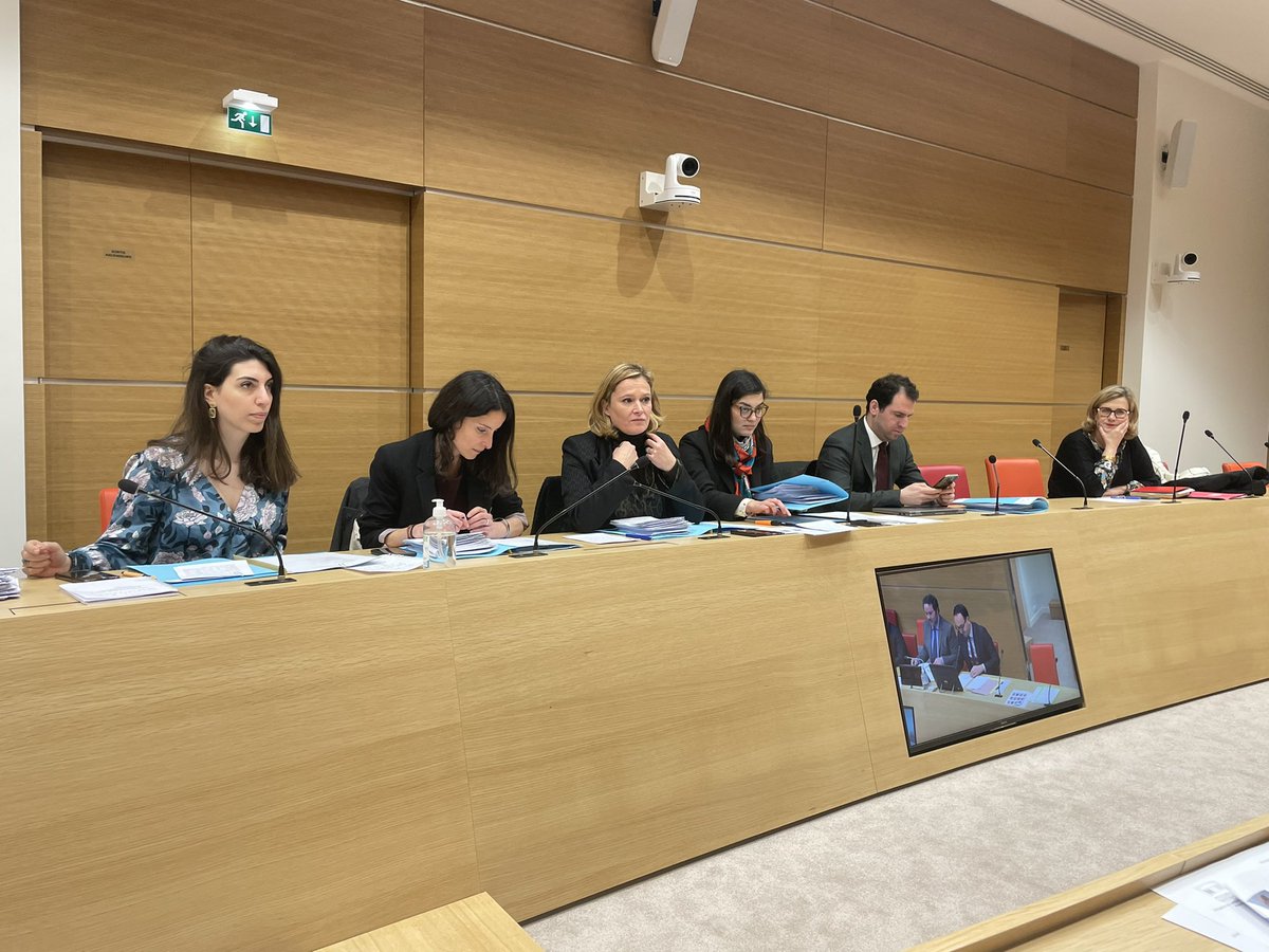 StTRAVERT's tweet photo. #DirectAN Audition de la #DCTD Délégation aux Collectivités Territoriales et à la Décentralisation de @oliviagregoire Ministre des PME du Commerce de l’artisanat et du Tourisme. Ma question sur la mise en œuvre du #PanierAntiInflation et l’investissement des #CollTerr #Manche 🏗 https://t.co/PaFPp98VXn
