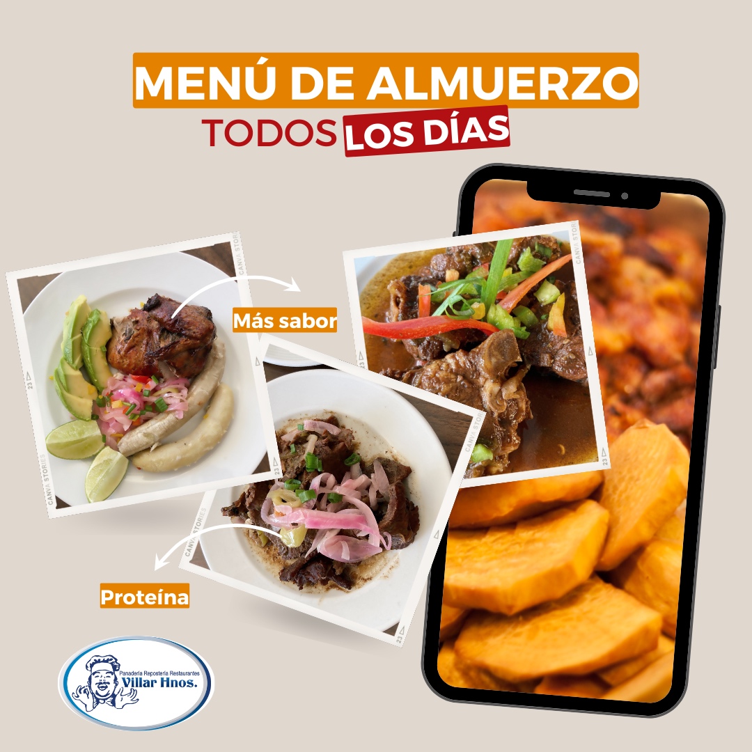VillarHermanos's tweet photo. Somos expertos en complacer paladares 😍.

Contamos con menú de almuerzo todos los días por RD$195 pesos.

Elige a tu gusto y pide para comer en nuestro restaurant o para llevar. Si ya has probado nuestra comida, déjanos saber que te parece 🙌.

#VillarHermanos #Menuejecutivo ... https://t.co/Z67Ah7iUc7