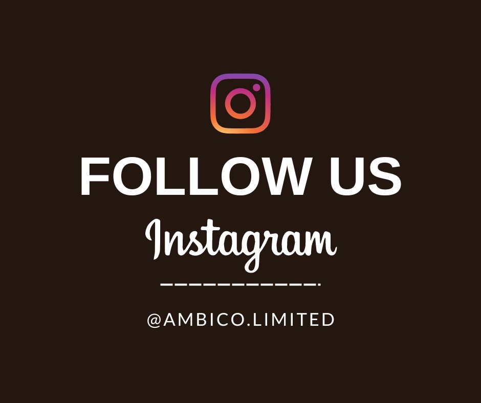 We are now on Instagram!
Follow our Instagram @Ambico.Limited for our latest product updates, case studies, new projects and more!

instagram.com/ambico.limited/