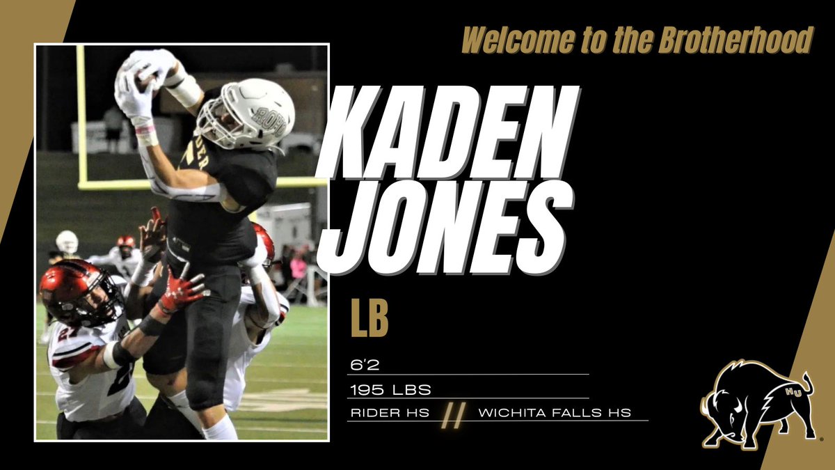 Kaden Jones is officially a Bison!