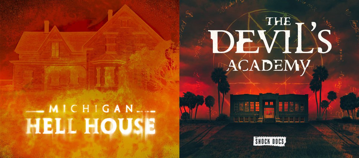 watchedHQ's tweet photo. 🔔 | The two brand 🆕 #ShockDoc specials that are set to stream on @discoveryplus have been pushed back.

#ShockDocs: Michigan Hell House
- Streaming Sunday, 19th February

#ShockDocs: The Devil's Academy
- Streaming Sunday, 26th February https://t.co/8w3khYdjpV