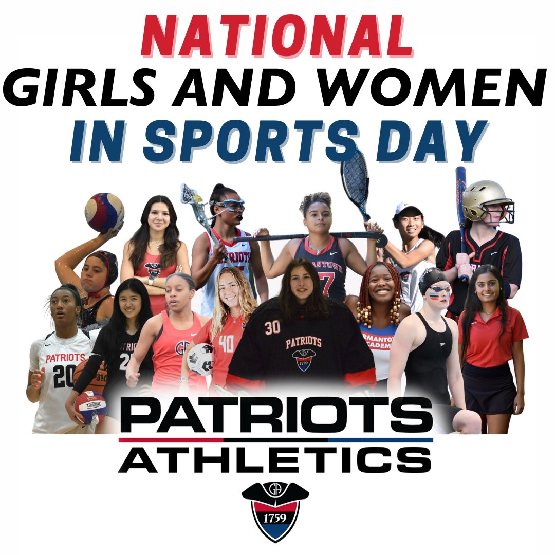 Happy to celebrate National Girls and Women in Sports Day! Shout out to all our female student-athletes and coaches!

#NGWSD #PatriotPride
